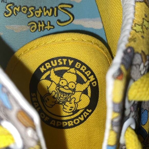 VANS The Simpsons x Era Itchy & Scratchy Skate Shoe Size Men’s 9/ Women’s 10.5 - Picture 7 of 8